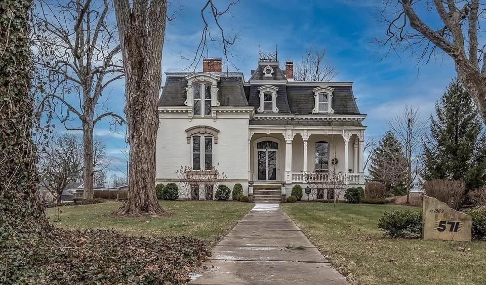 1869 Second Empire For Sale In Martinsville Indiana — Captivating Houses