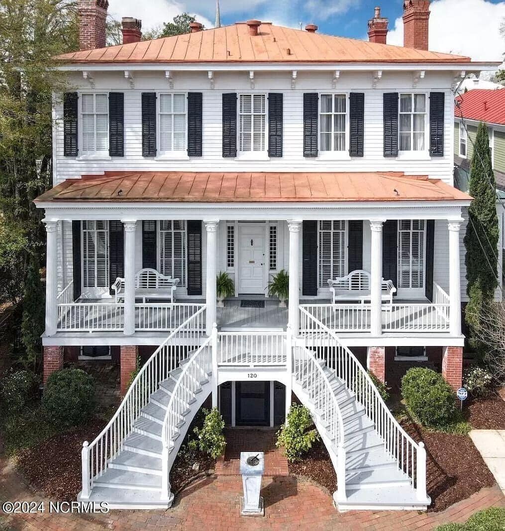 1854 Antebellum For Sale In Wilmington North Carolina